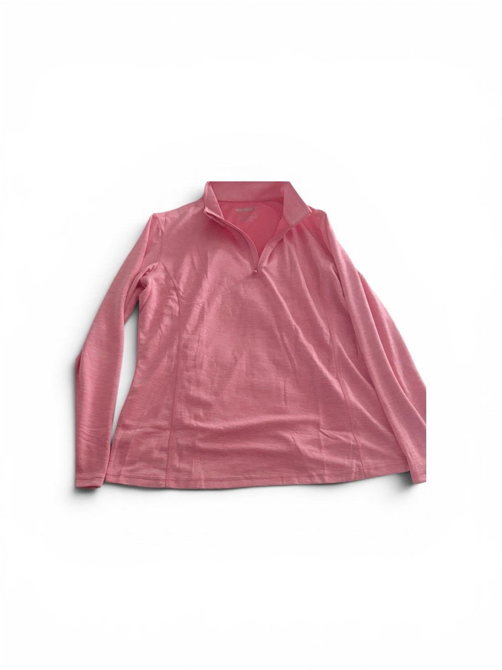 Vibrant Pink Quarter-Zip Pullover